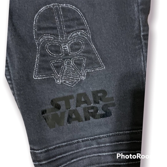 Gap kids Star Wars Darth Vader black slim jeans - Picture 1 of 7